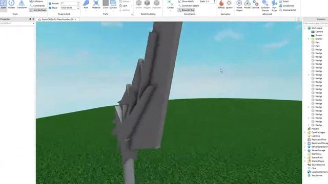 Making a BLOOD SCYTHE In Roblox Studio!! смотреть онлайн