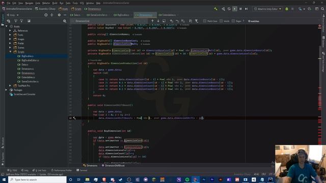 DIMENSION BOOSTS/SHIFTS! - Making Antimatter Dimensions in Unity! (Ep.2) смотреть онлайн
