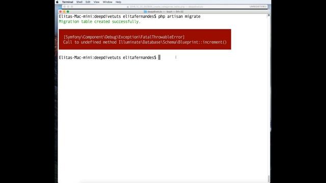 Laravel Tutorial - Artisan command смотреть онлайн
