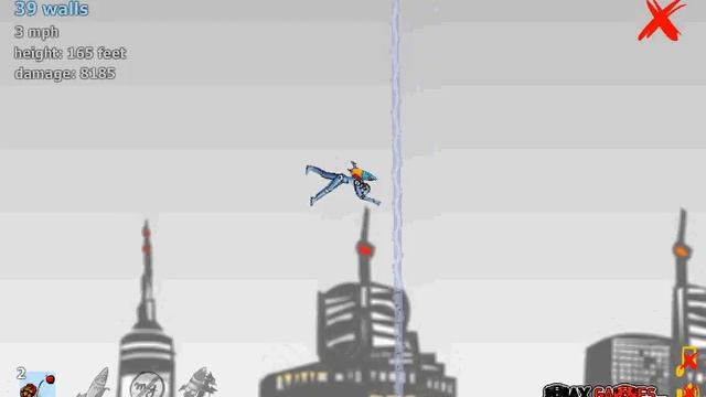 Crash Test Launcher: Glass Breaker NEW RECORD!!! смотреть онлайн