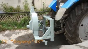 Зернодробилка от ВОМ обзор работы