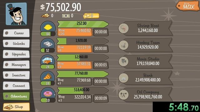 So I decided to speedrun AdVenture Capitalist and became the fastest billionaire of all time смотреть онлайн