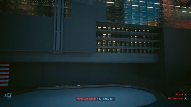 Metro Ride: Eisenhower Street to Charter Hill | Cyberpunk 2077 - 2.1 Patch смотреть онлайн