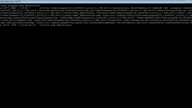 How to determine the pid of various Informatica Processes on Unix Server смотреть онлайн