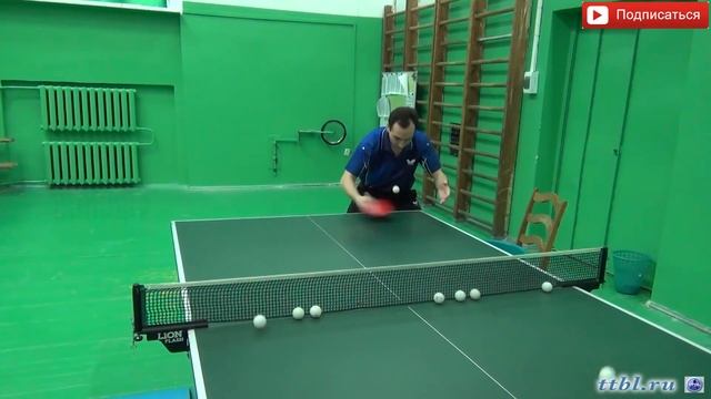 УРОКИ НАСТОЛЬНОГО ТЕННИСА. ЧАСТЬ 38. ОБРАТНАЯ ПОДАЧА. TABLE TENNIS LESSONS 38 смотреть онлайн