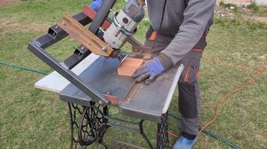 Станок для обработки кирпича . Часть 2.