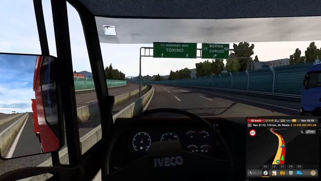 Euro Truck Simulator 2 - Viaggio Verona/Torino - Iveco Eurostar - [Gameplay ITA PC HD PARTE 3] смотреть онлайн