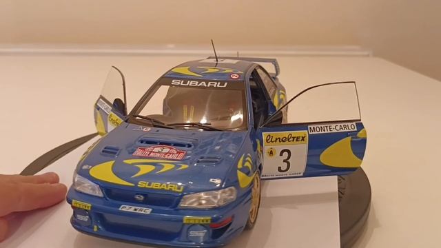 Solido 1/18 Subaru Impreza WRC - Colin McRae 1998 смотреть онлайн