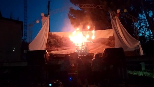 фестиваль "Жемчужина тайги" 7.08.22 Черемшанка. Фаер шоу смотреть онлайн