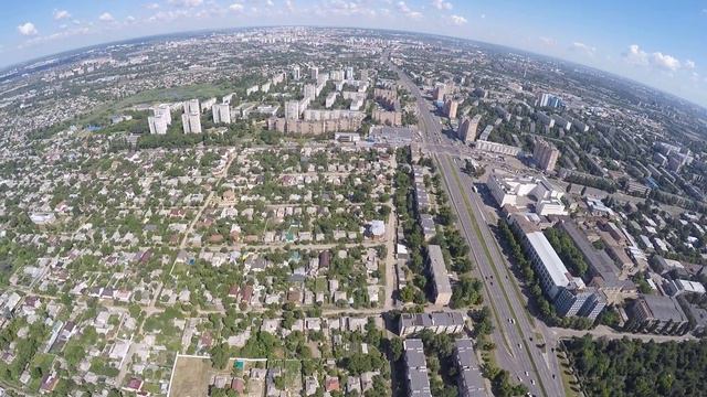 Харьков с высоты птичьего полета смотреть онлайн