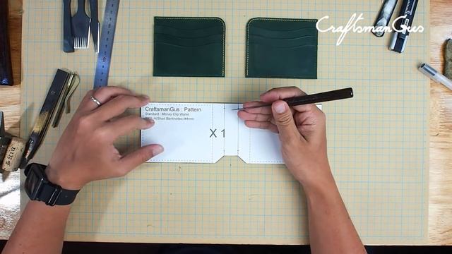 Making Leather Wallet : Money Clip Wallet #LeatherAddict EP 10 смотреть онлайн