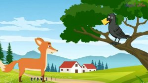 Fox and Crow Story || Story in English || Short Story for Kids || Moral Story in English for Kids