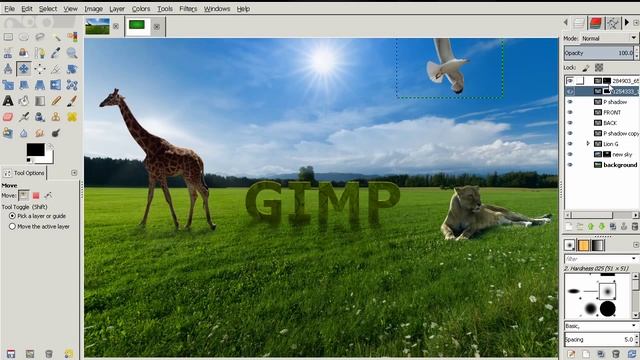 Photo Manipulation - GIMP 2.8