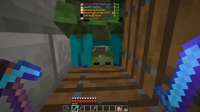 Minecraft | ZOMBIE XP FARM | JAVA SMP [6] смотреть онлайн