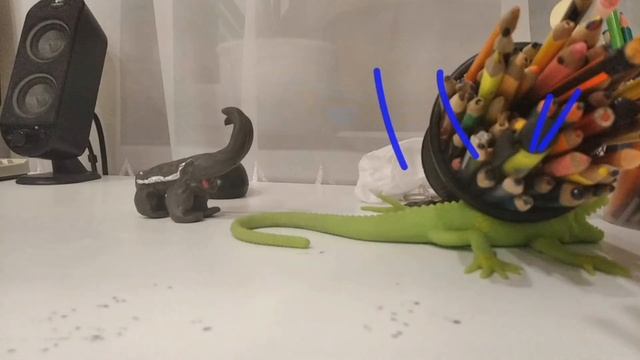 Огромный ящер и маленькая рептилия против титана быка смотреть онлайн