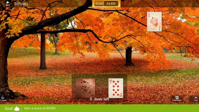 Star Club\Autumn Chill: TriPeaks - Expert - Earn a score of 60,000 смотреть онлайн