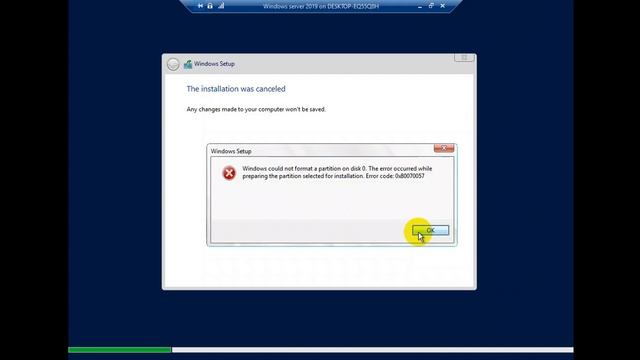 Windows server 2019 installation смотреть онлайн