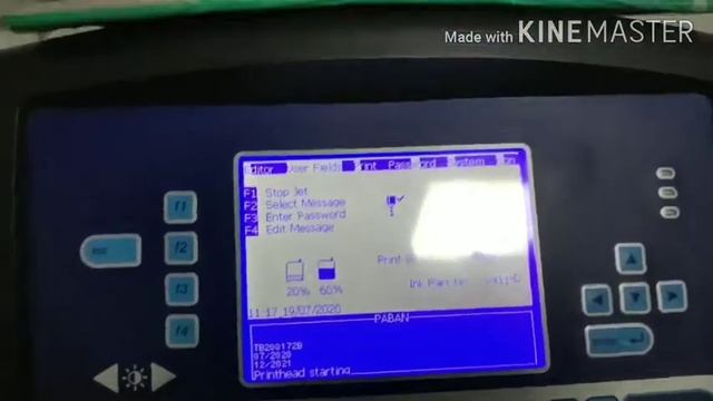 Videojet  Printing Head Cleaning Procedure