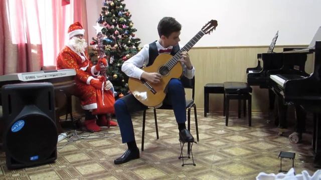 Коломна В.Андрианов, Классическая гитара - НЕБЕСНОЕ ТАНГО Карулли - Арсений Андрианов 6 кл. смотреть онлайн