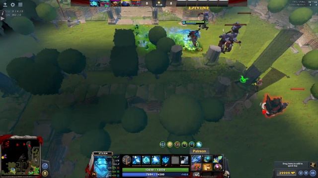 Dota 2 Custom Game Roshan Defense Beta Turbo - Storm Spirit смотреть онлайн