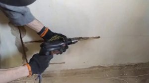 Как делать штробы без штробореза. Суперметод с дрелью