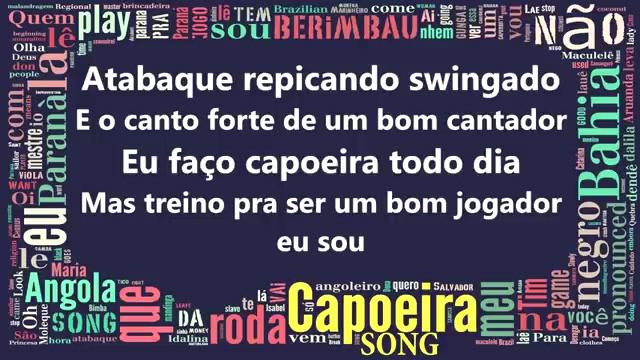 Música de capoeira(refrão,eu sou capoeira sim senhor) смотреть онлайн