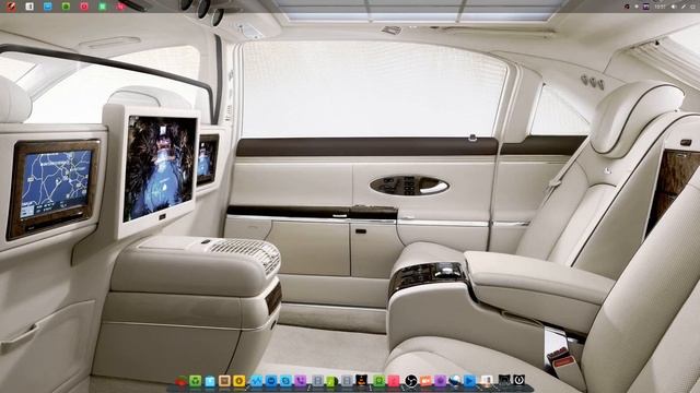 Смена обоев и темы оформления Manjaro Deepin 17 смотреть онлайн