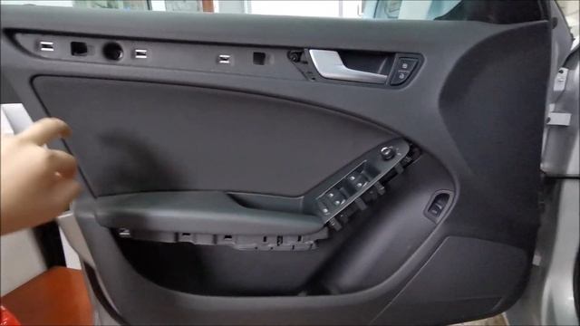 Audi A4 B8 - Front door panel removal guide смотреть онлайн