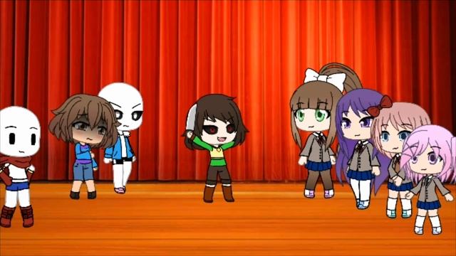 Песенный батл/андертейл против доки доки/гача лайф (4/5) смотреть онлайн