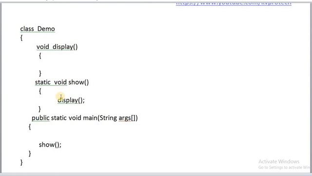 STATIC MEMBERS EXAMPLE IN JAVA (HINDI) смотреть онлайн