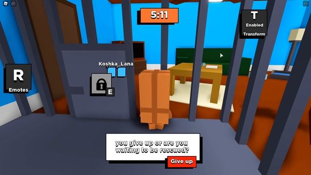 НОВЫЕ ПРЯТКИ С ЛАНОЙ! Roblox Kitty смотреть онлайн