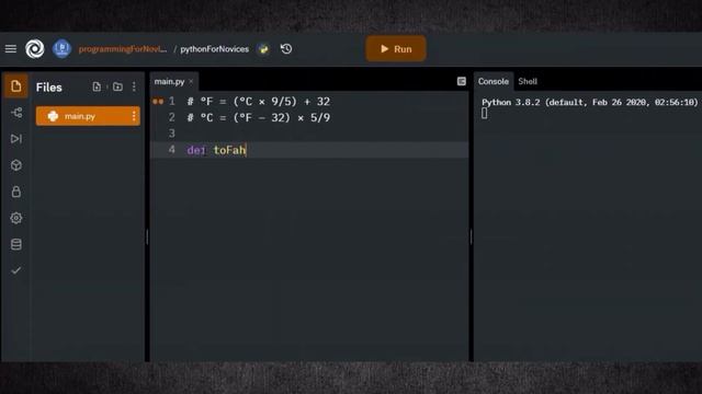Python Temperature Converter смотреть онлайн