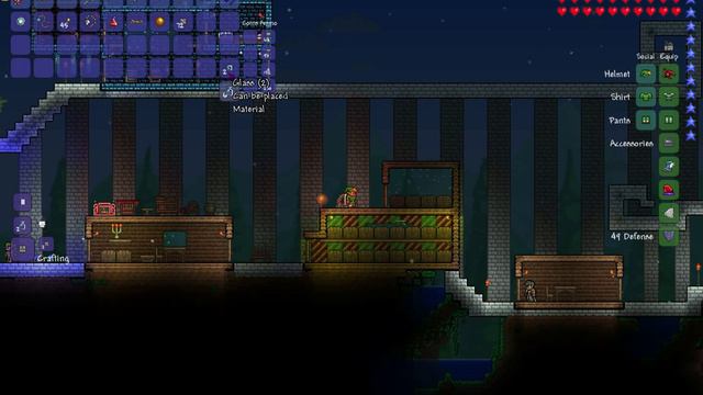 Terraria- how to make a bottle смотреть онлайн