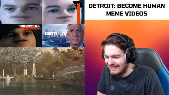 Detroit: Become Defective, Humid, Deranged + Leslie Nielsen in Detroit: Become Human | REACTION смотреть онлайн