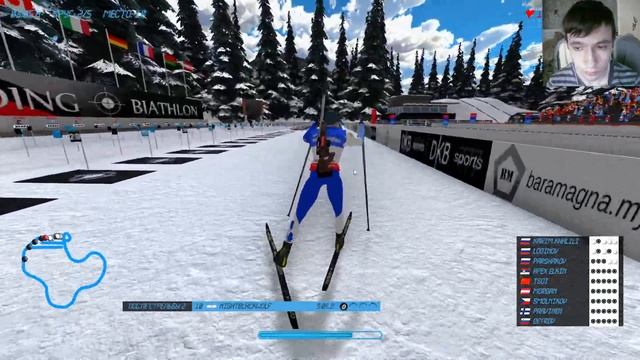 NGL Biathlon! Spring Cup! Провели Пасьют на отвали.. смотреть онлайн