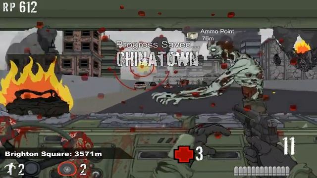 Прохождение Road Of The Dead 2 (идеальное прохождение без смертей) #games #flash_games