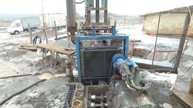 Бурение скважины на воду в Воловском районе Тульской области. смотреть онлайн