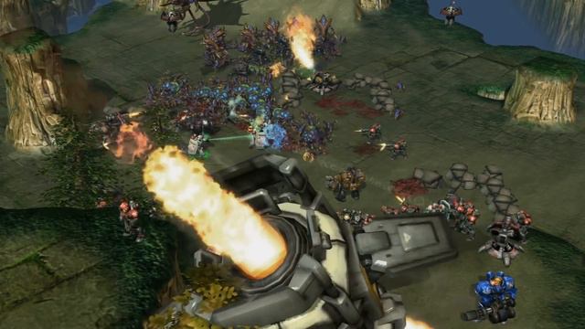 SC2 UMS - Mercenary Empires смотреть онлайн