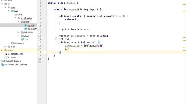 Implement your own Atoi() / Convert String to Integer смотреть онлайн