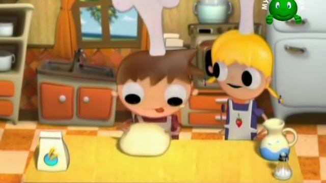 Тельмо и Тула маленькие повара-Шоколад с хлебом