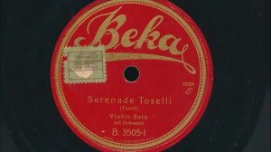 Serenade Toselli