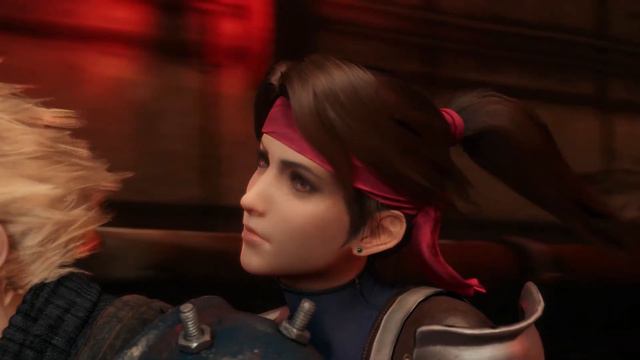 Final Fantasy 7 Remake - Jessie Motorcycle Scene смотреть онлайн