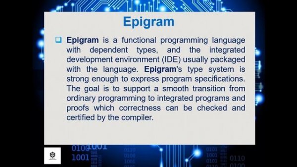 Programming Languages (Letter E)