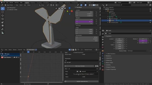 Driver Rotation Issues | Blender Drivers Master Class смотреть онлайн