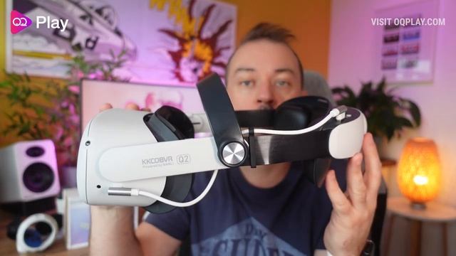 KKCOBVR Q2 5200mAh Battery Elite Halo Strap for Oculus Quest 2 Review смотреть онлайн