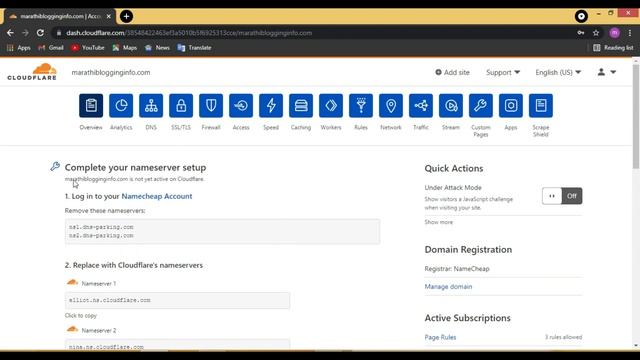 Cloudflare Complete Setup Tutorial In Marathi, Free SSL, Free CDN, Free DNS | @Marathi Blogging Inf смотреть онлайн