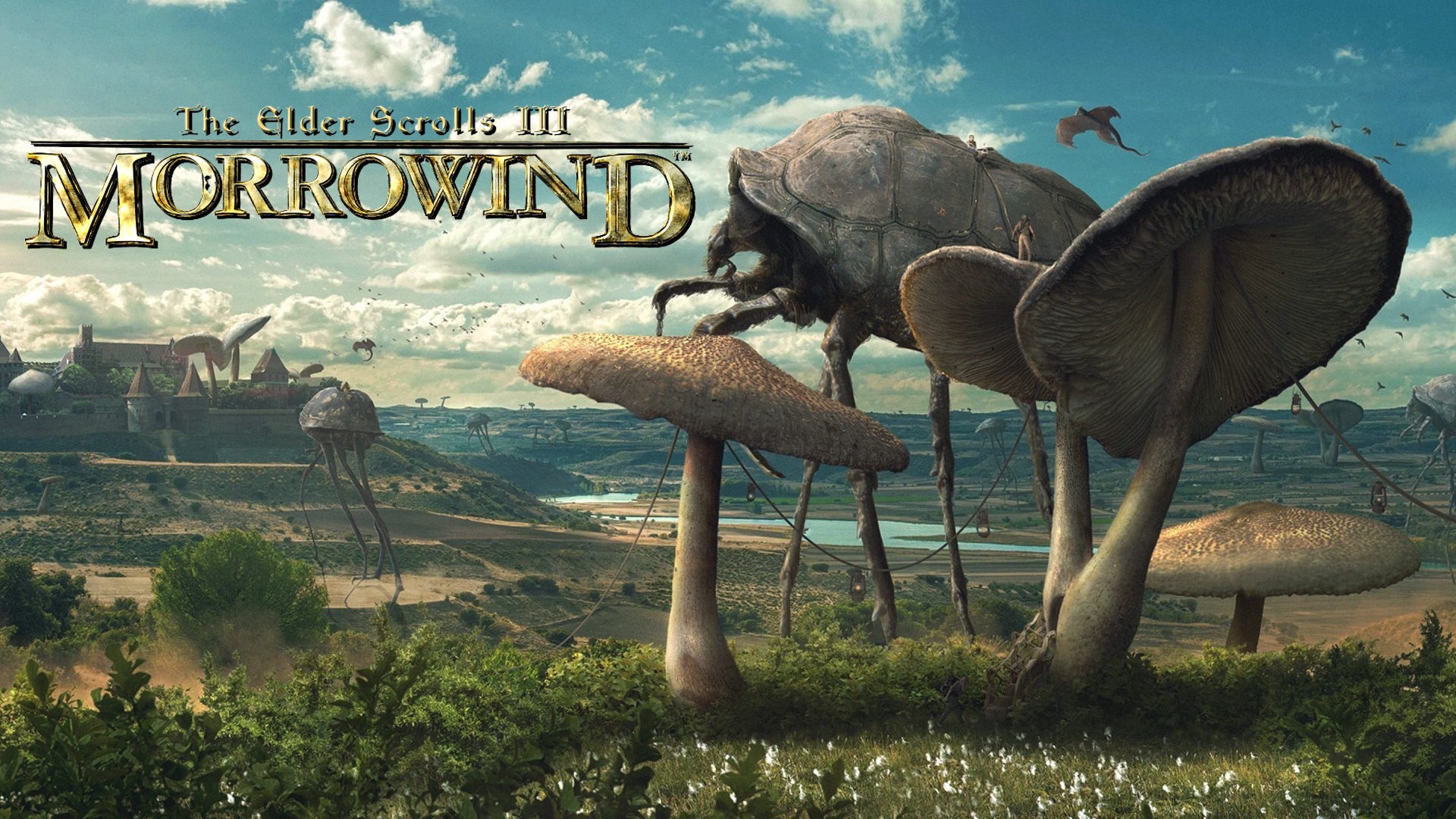 Прохождение The Elder Scrolls III: Morrowind - Часть 1. Поскакушки начинаются