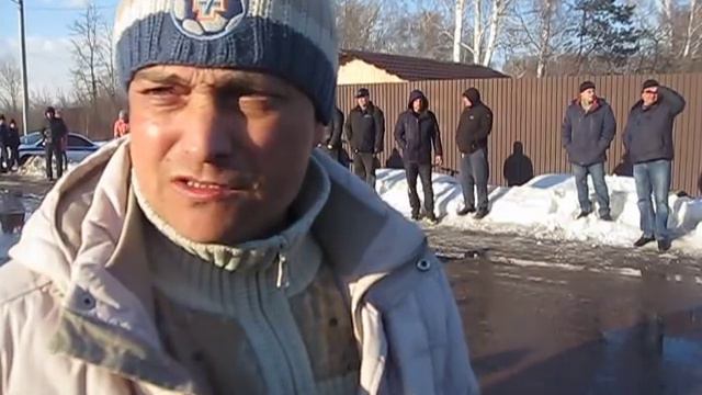 Воловичи. Активист Вячеслав Егоров