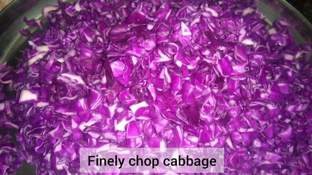 Purple cabbage poriyal and benefits - Red cabbage recipe смотреть онлайн