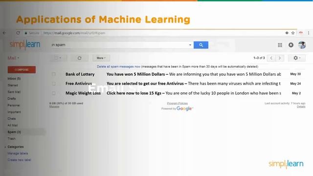 Top 10 Applications of Machine Learning | Machine Learning Applications & Examples | Simplilearn смотреть онлайн